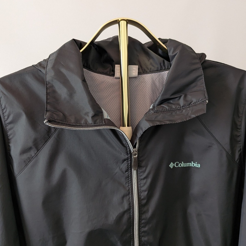 Columbia Switchback IV Omni-Shield Women XL Black Water Resistant Packable Coat - Picture 11 of 16